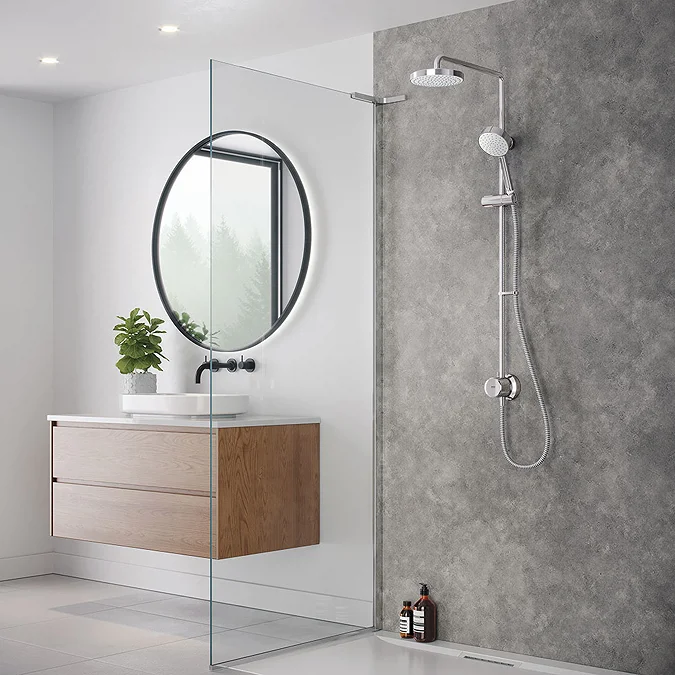Mira Minimal Dual Outlet Thermostatic Mixer Shower