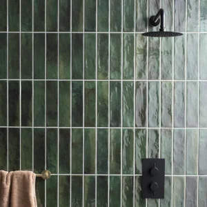 Willaton Rustic Green Gloss Wall Tiles
