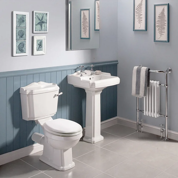 Oxford 5 Piece 2TH Traditional Ceramic Bathroom Suite